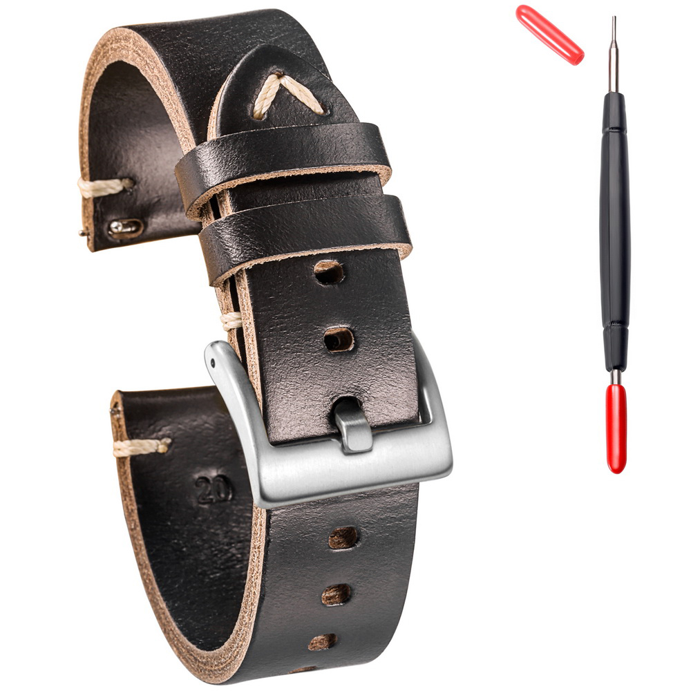 Suede Strap Watch - Hemsut lederen horlogebanden snelsluiting voor mannen