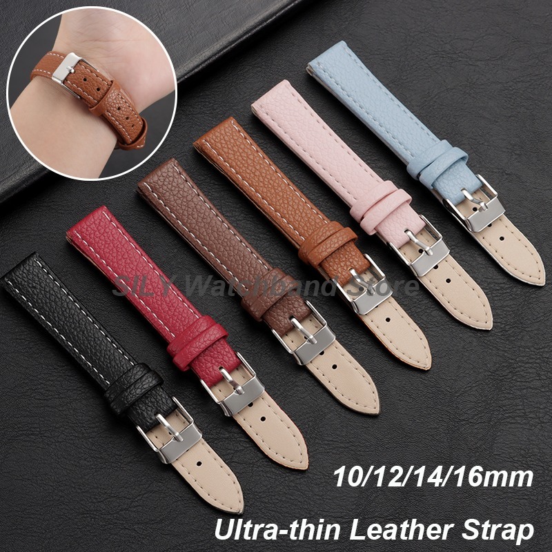 10mm 12mm 14mm 16mm Ultradunne - Suede Strap Watch recensie en prijs