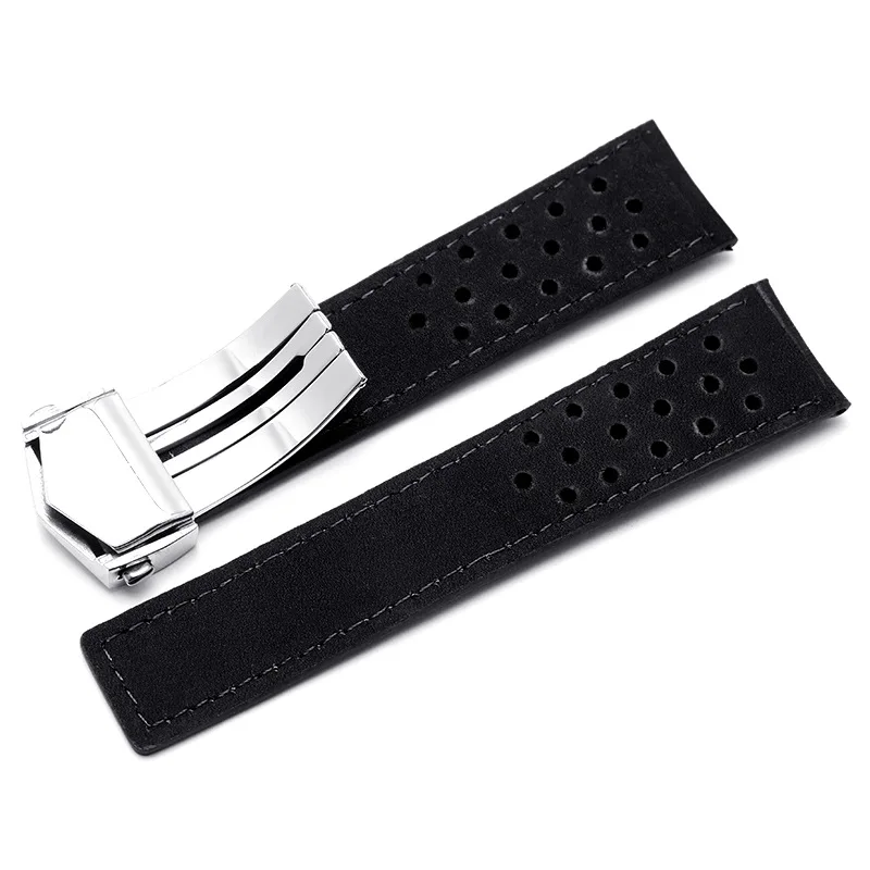 Echt lederen polsbandje voor T - Curved Spring Bar recensie en prijs
