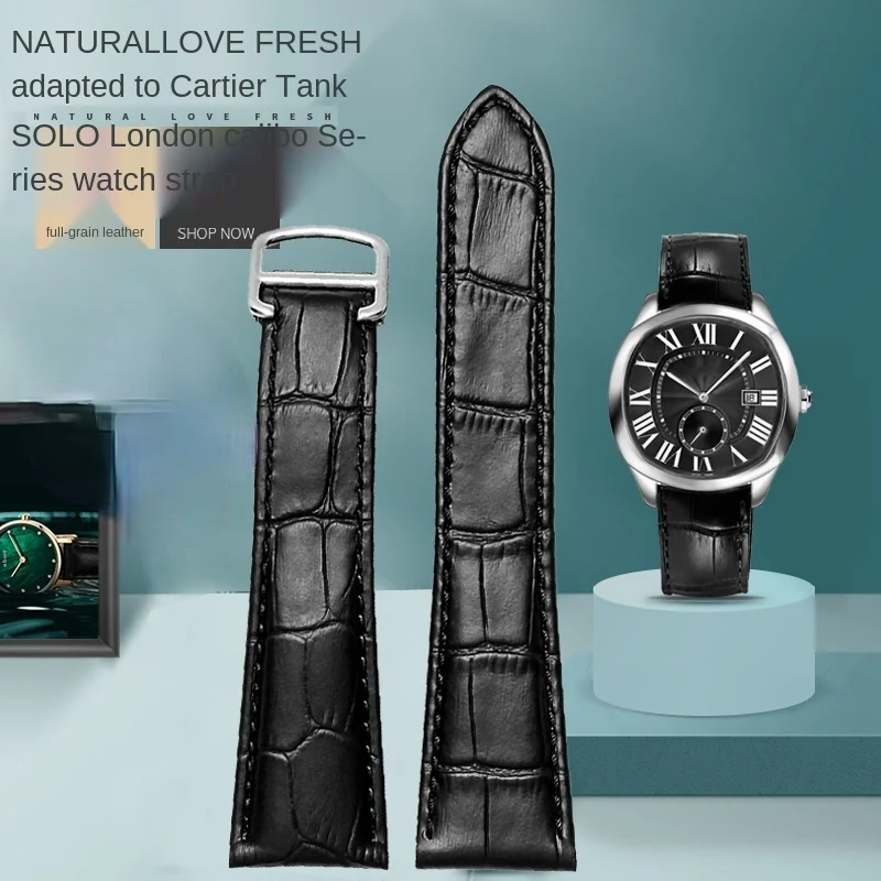 Horlogeband Lederen Horlogeban - Cartier Watch Tank recensie en prijs