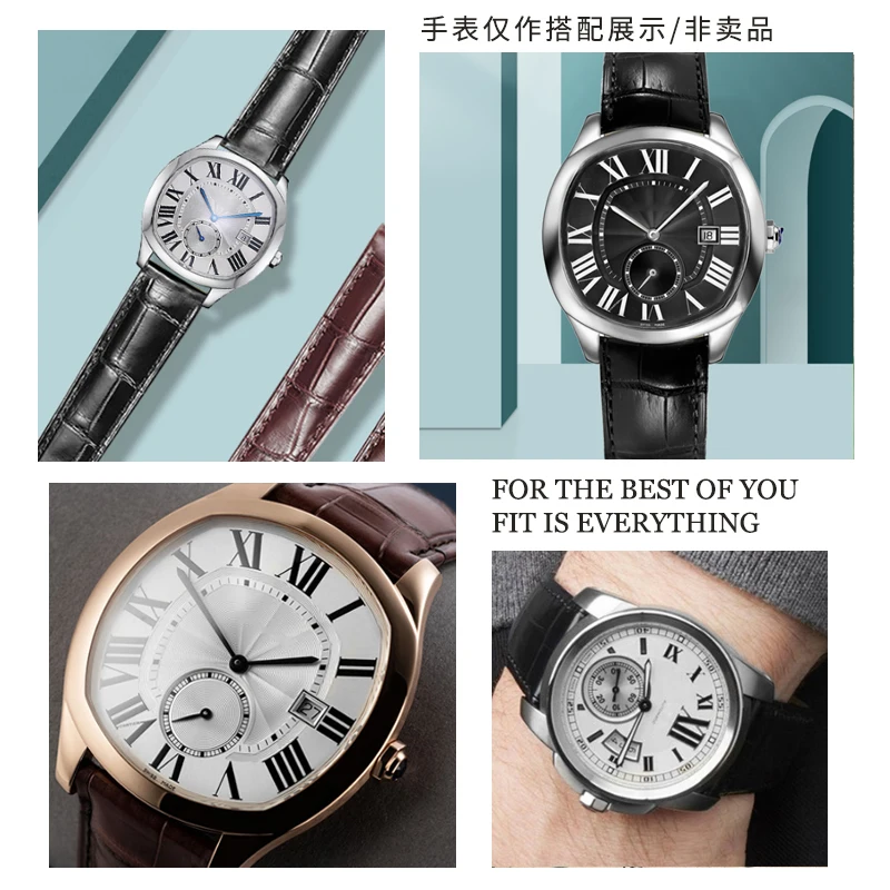 Horlogeband Lederen Horlogeban - Cartier Watch Tank recensie en prijs
