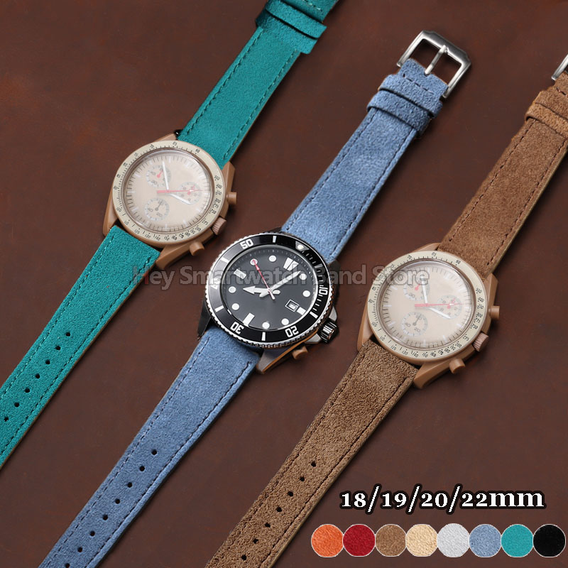 Vintage Suède Lederen Band 18/ - Suede Strap Watch recensie en prijs